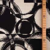 Bio Jacquard - Audrey grafisches Muster - Stoffonkel - Stoffmeisterei